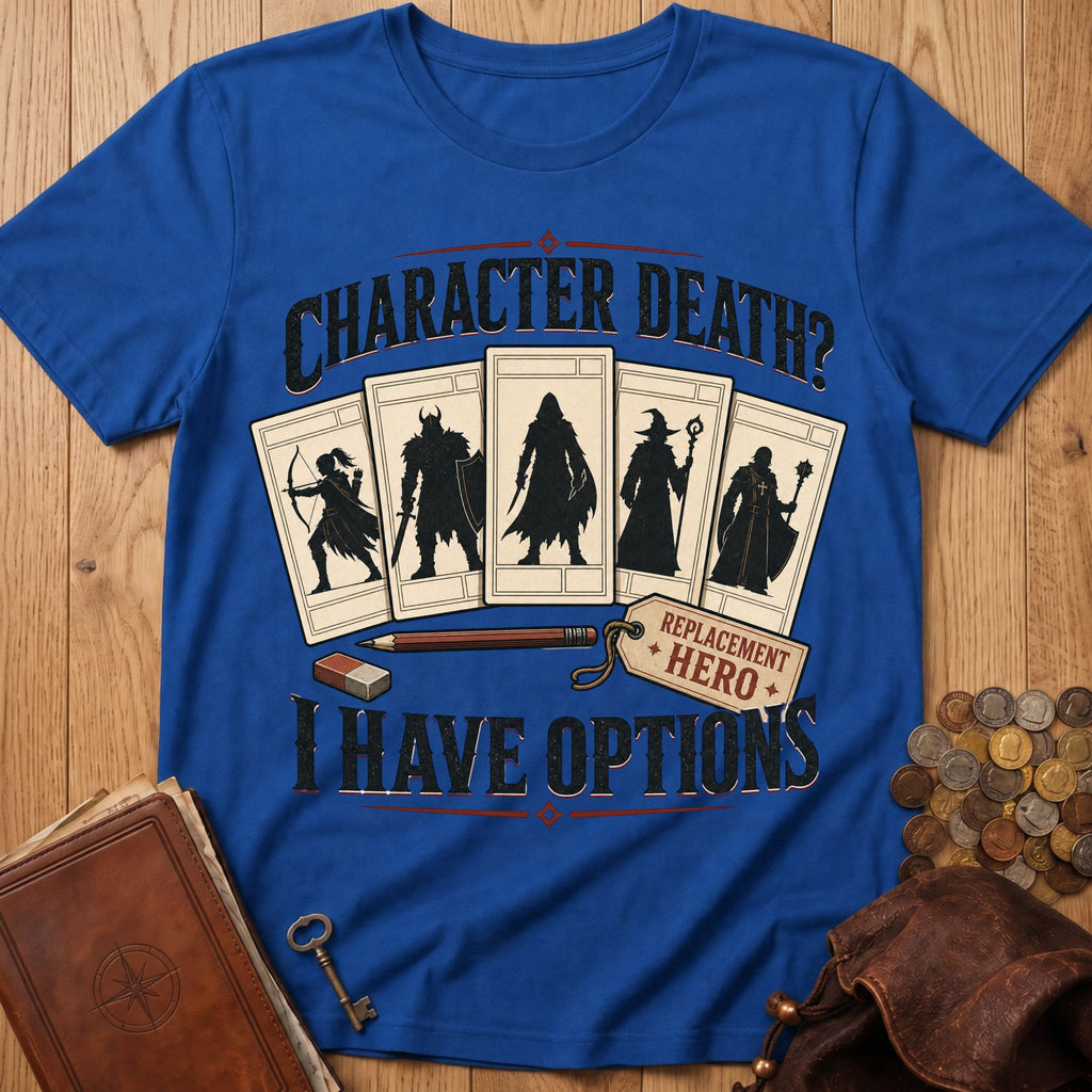 I Have Options T‑Shirt in Royal