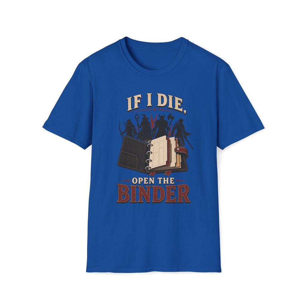 Open The Binder T‑Shirt