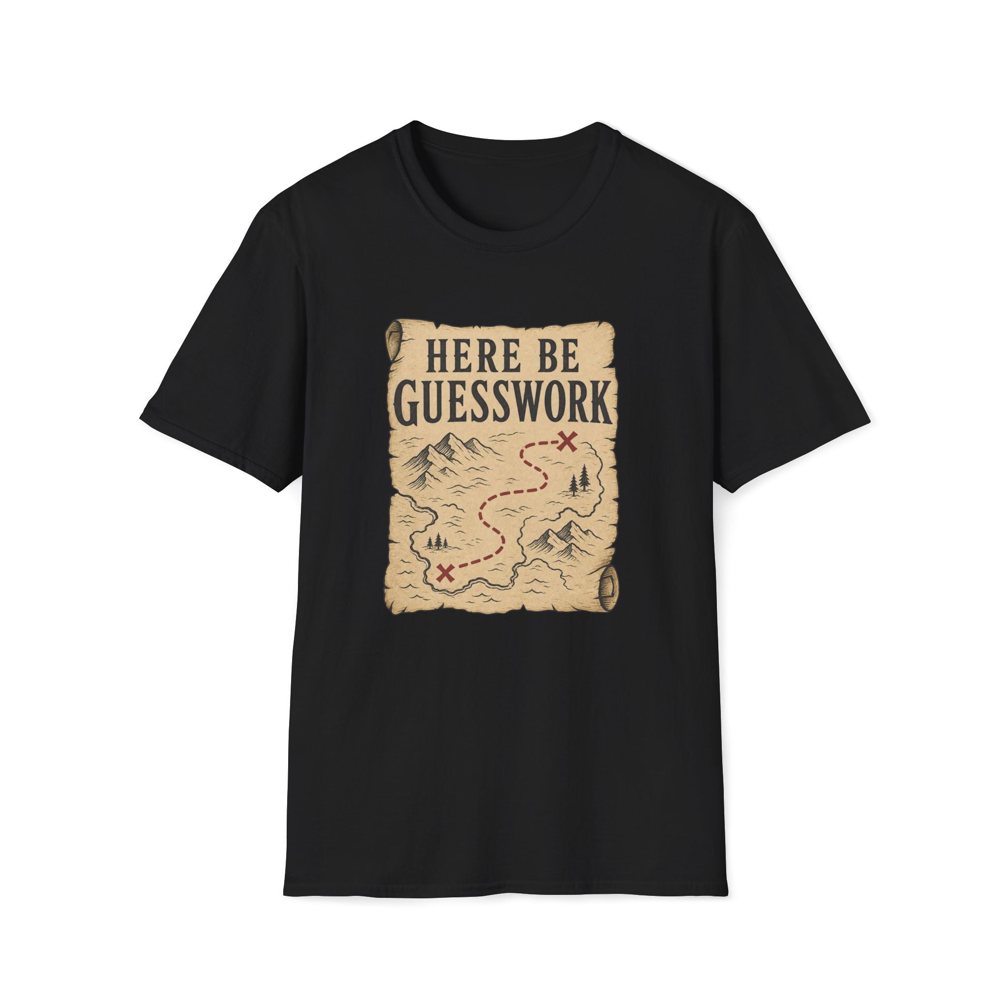 Here Be Guesswork T‑Shirt