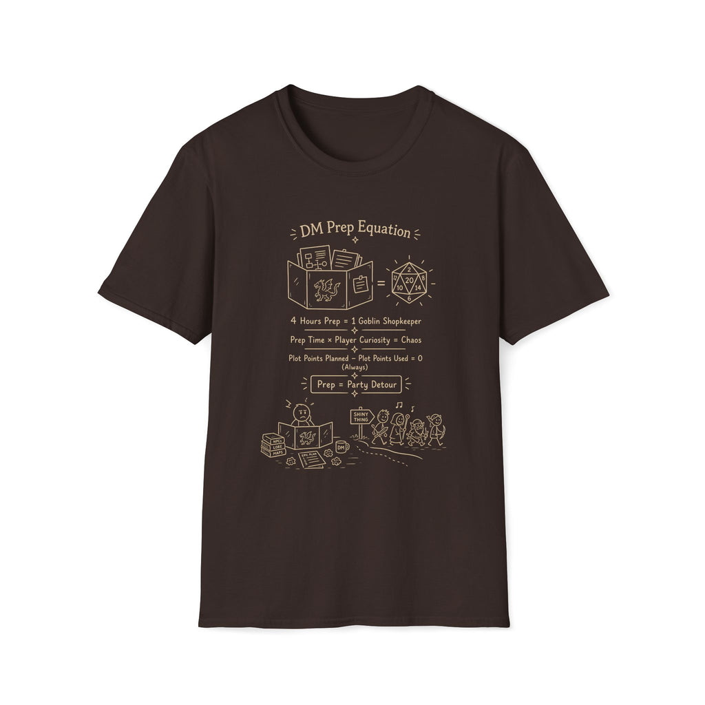DM Prep Equation D20 T‑Shirt