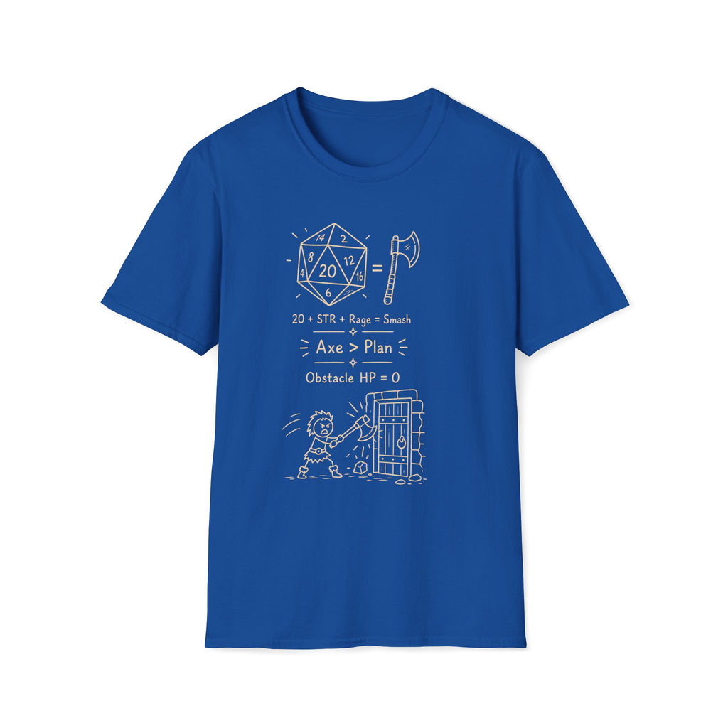 Rage Barbarian D20 T‑Shirt