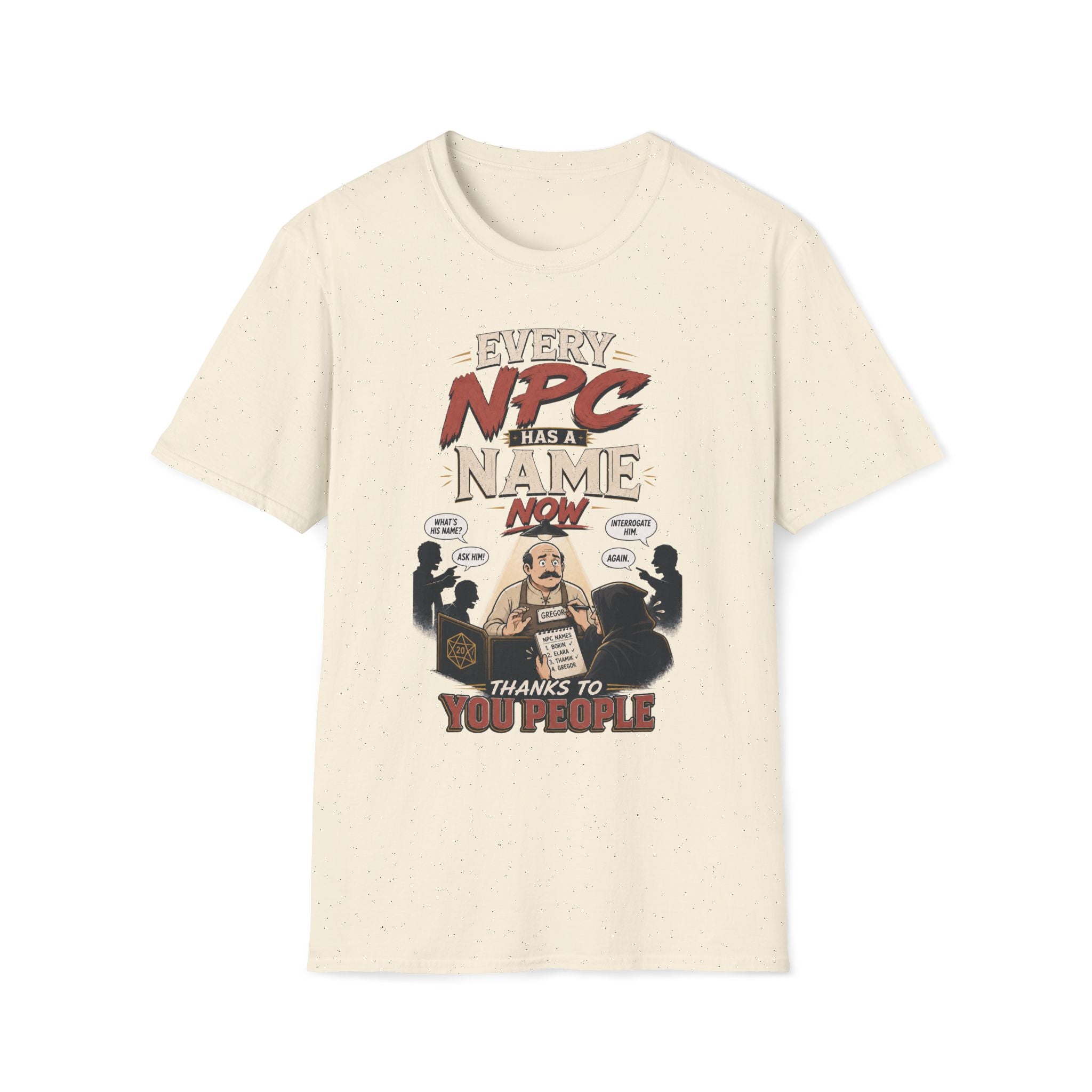 Every NPC name T‑Shirt
