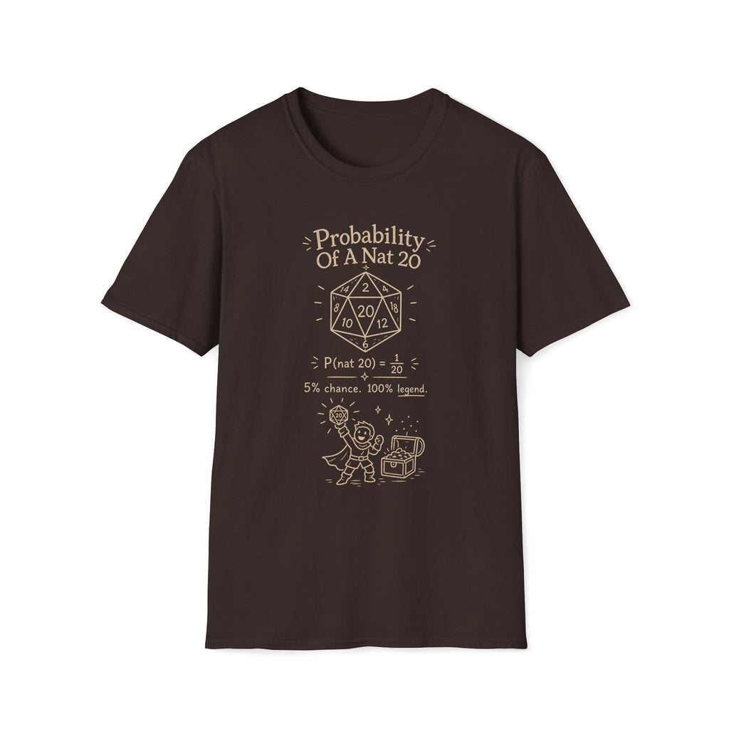 Funny Nat 20 T‑Shirt