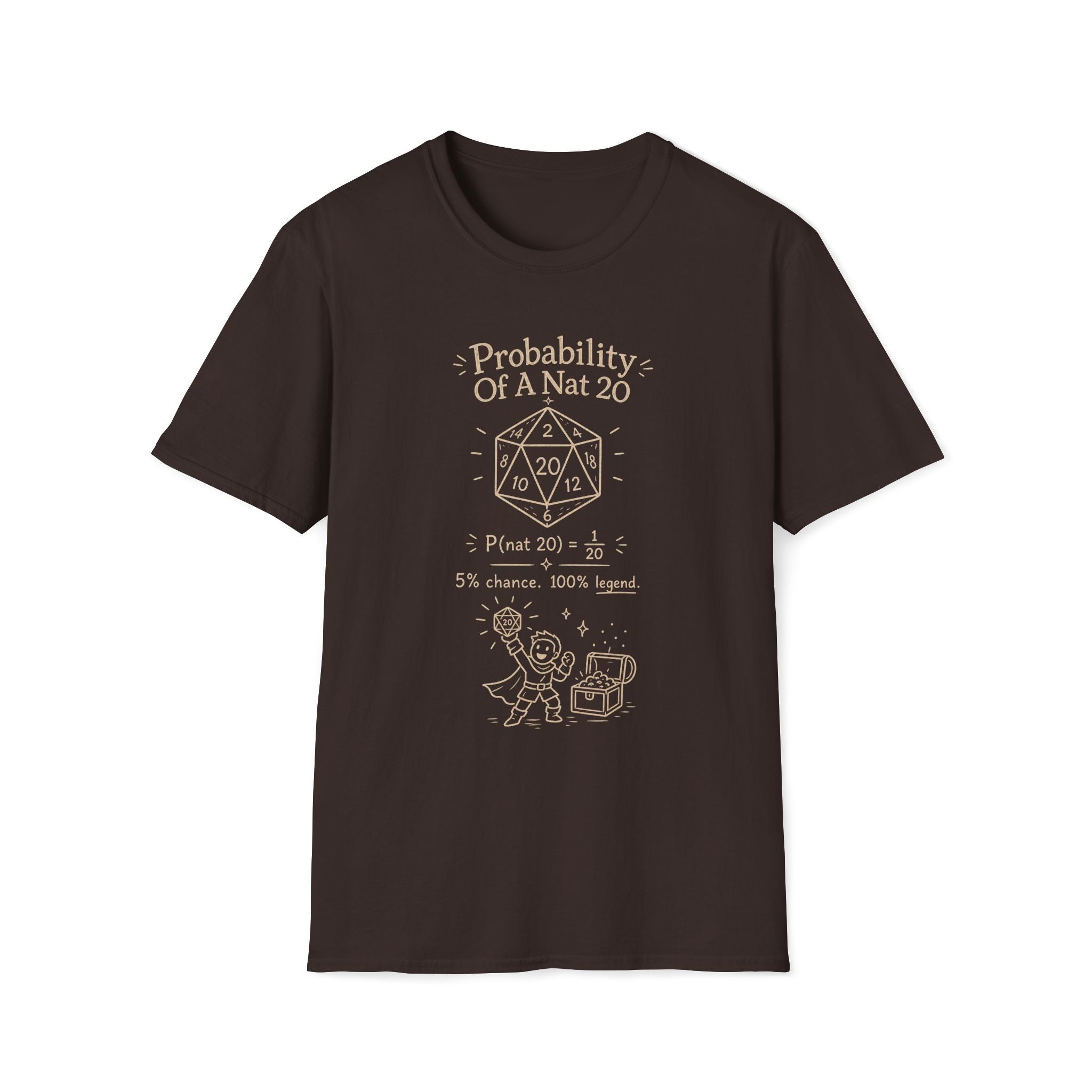 Funny Nat 20 T‑Shirt