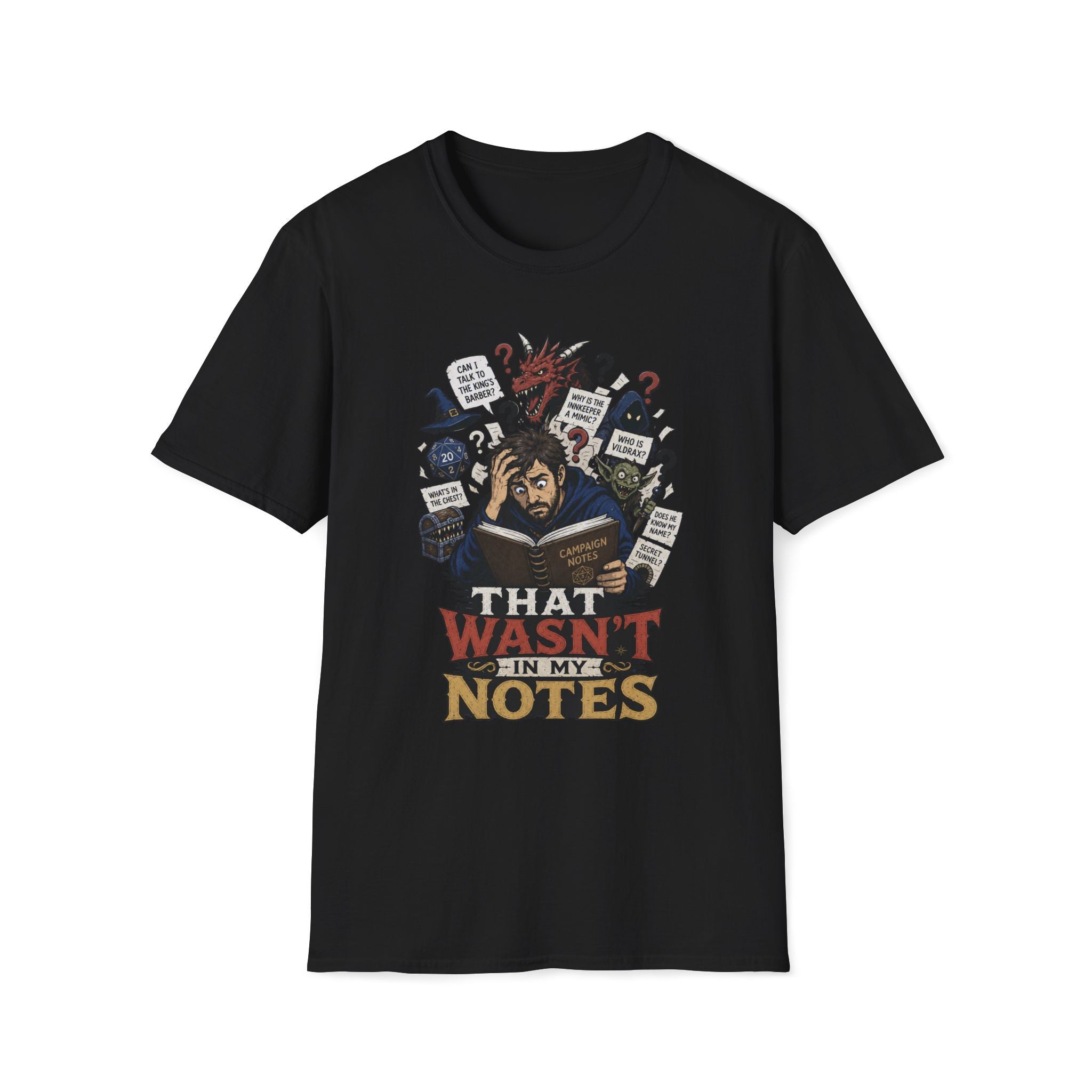 That wasn't in my note T‑Shirt