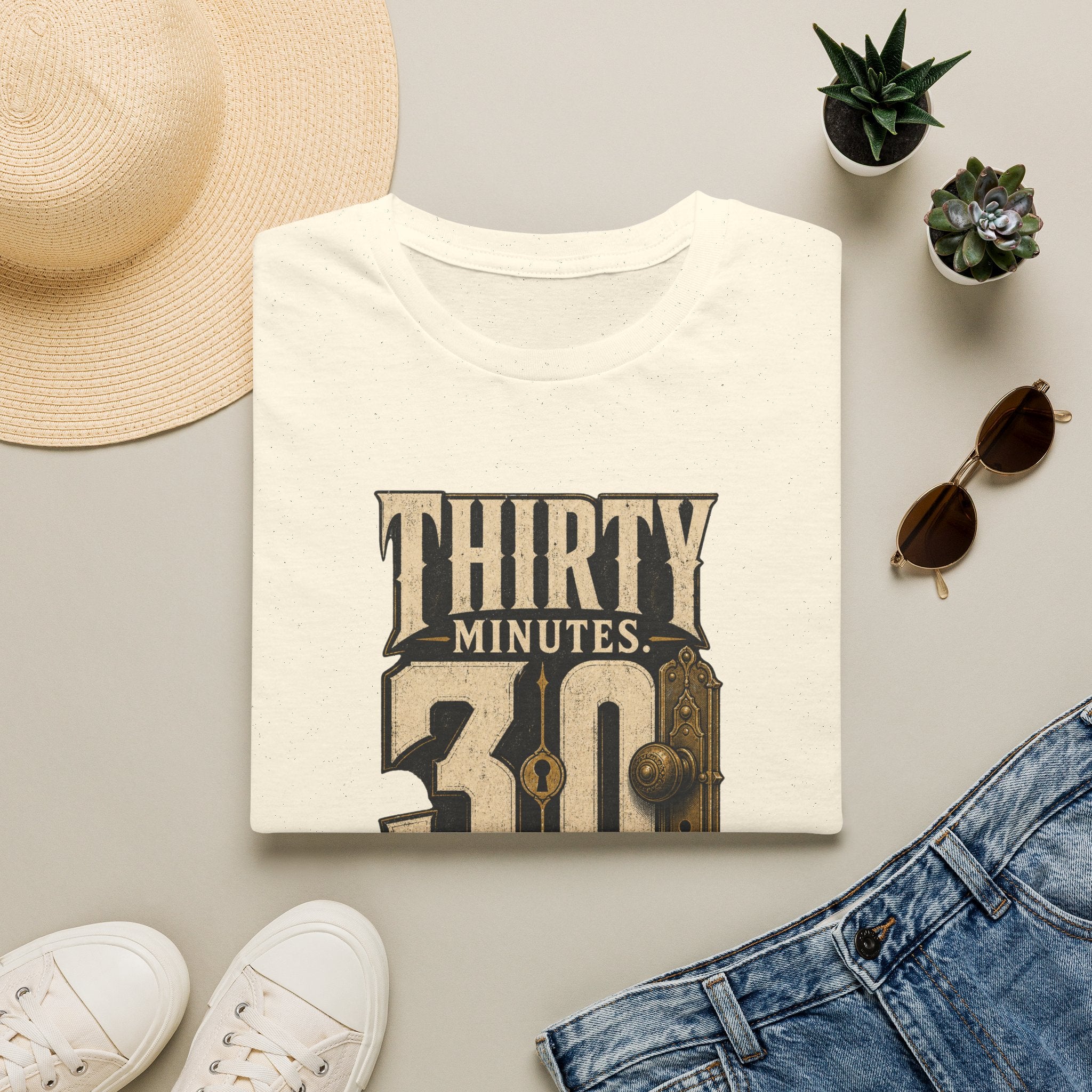 Thirty Minutes One Door T‑Shirt