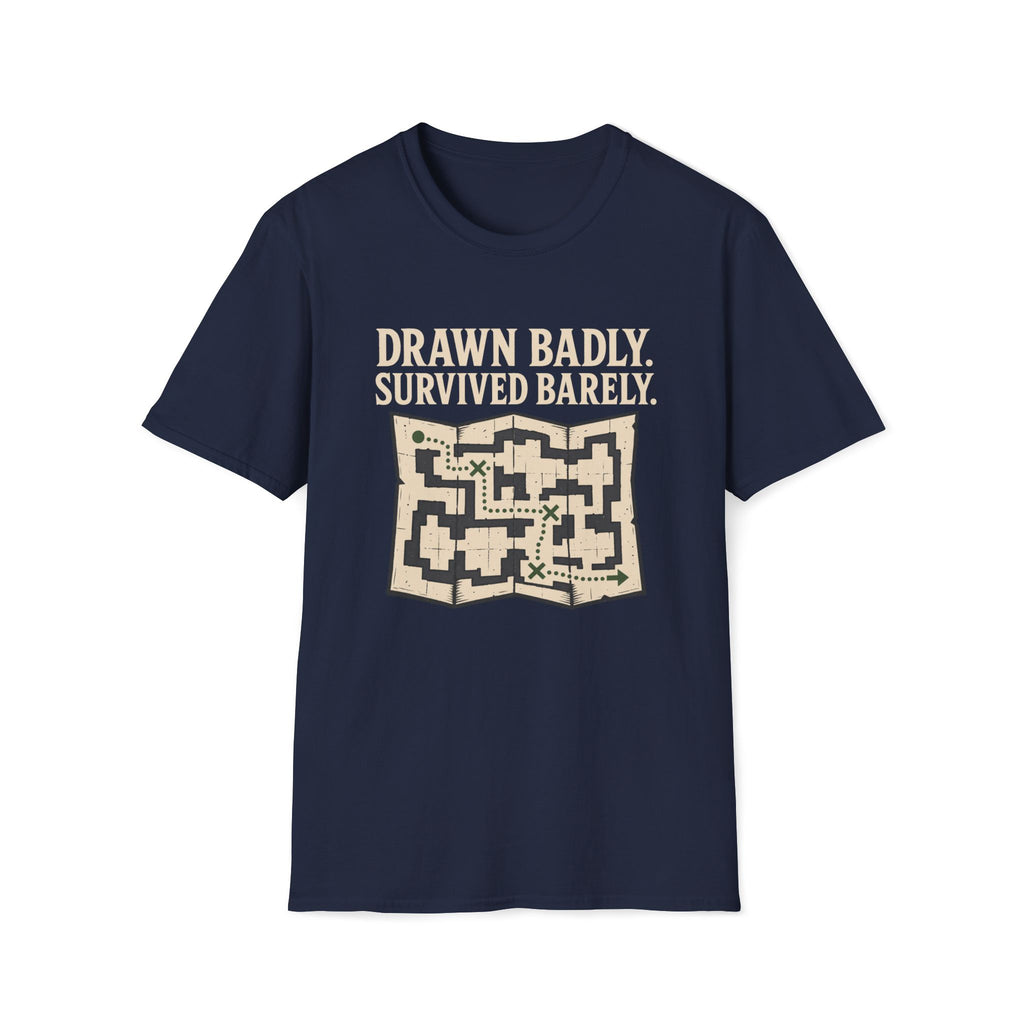 Drawn Badly, Survived Barely T‑Shirt