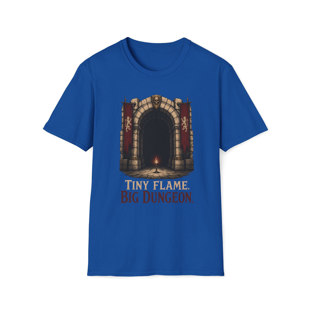 Tiny Flame Big Dungeon T‑Shirt