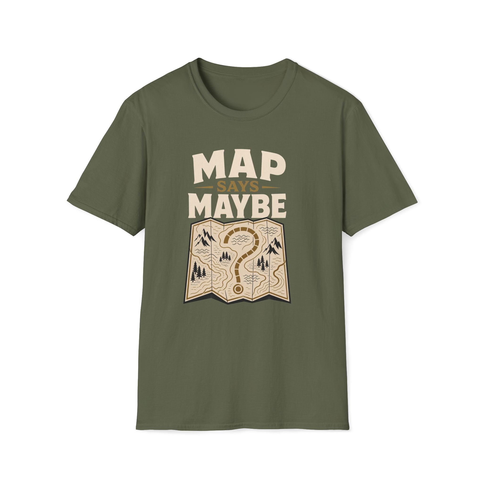 Map Says Maybe T‑Shirt