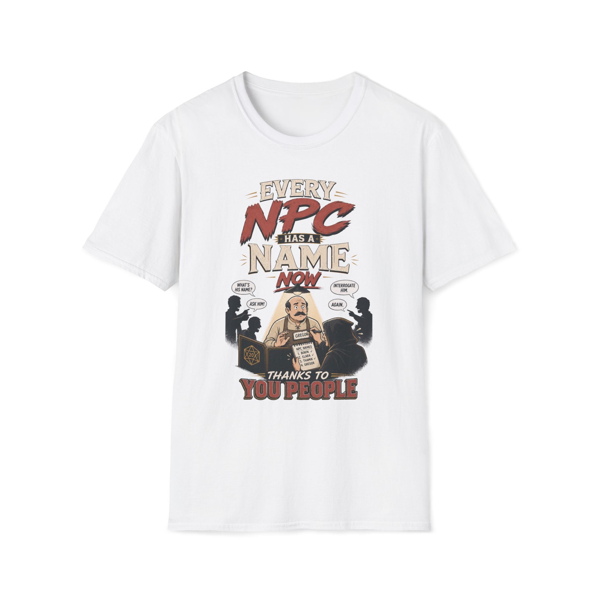 Every NPC name T‑Shirt