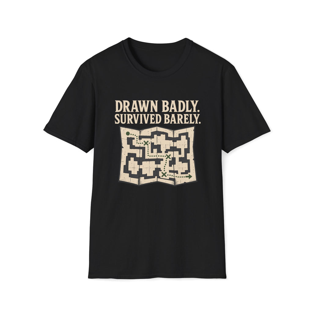 Drawn Badly, Survived Barely T‑Shirt