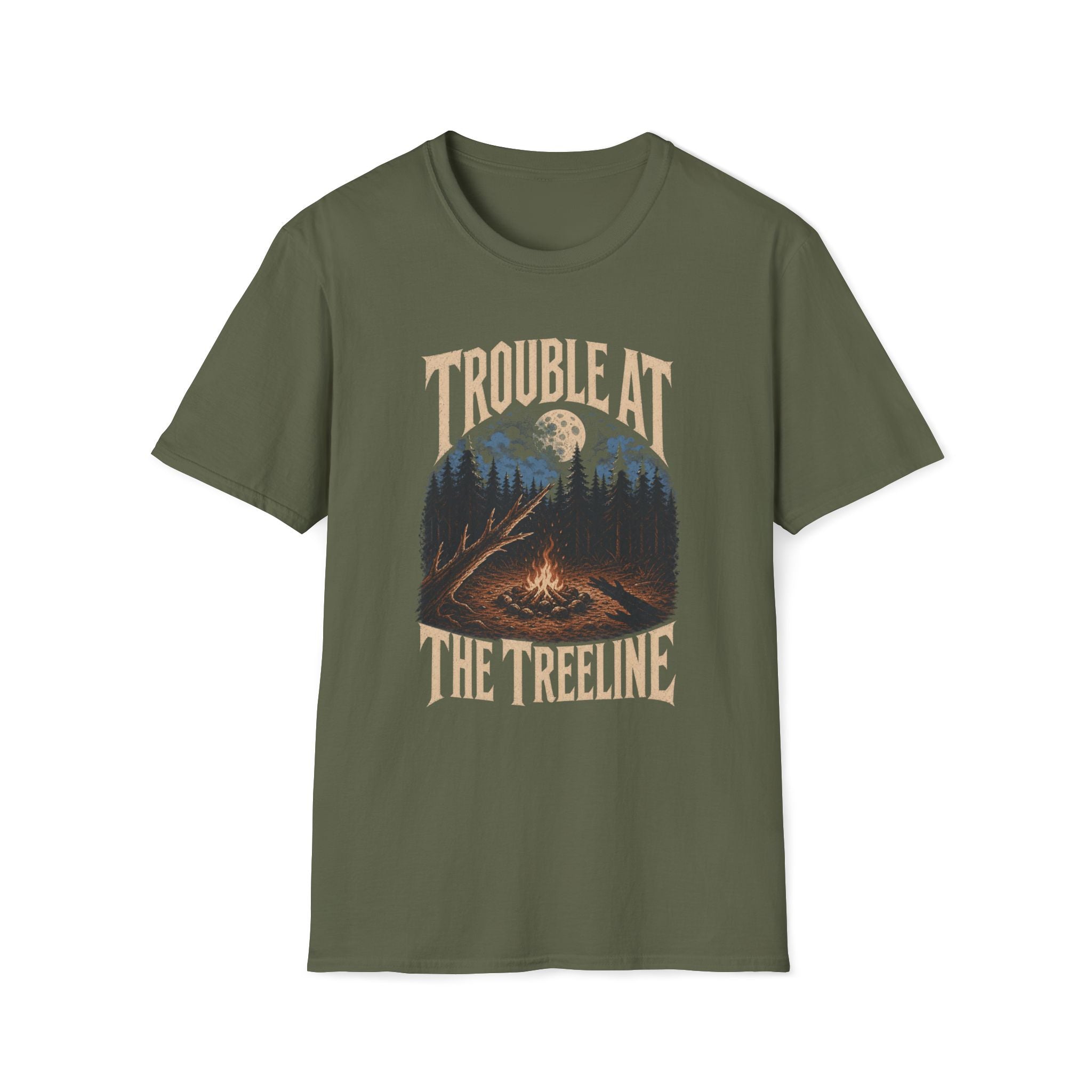 Trouble At The Treeline T‑Shirt