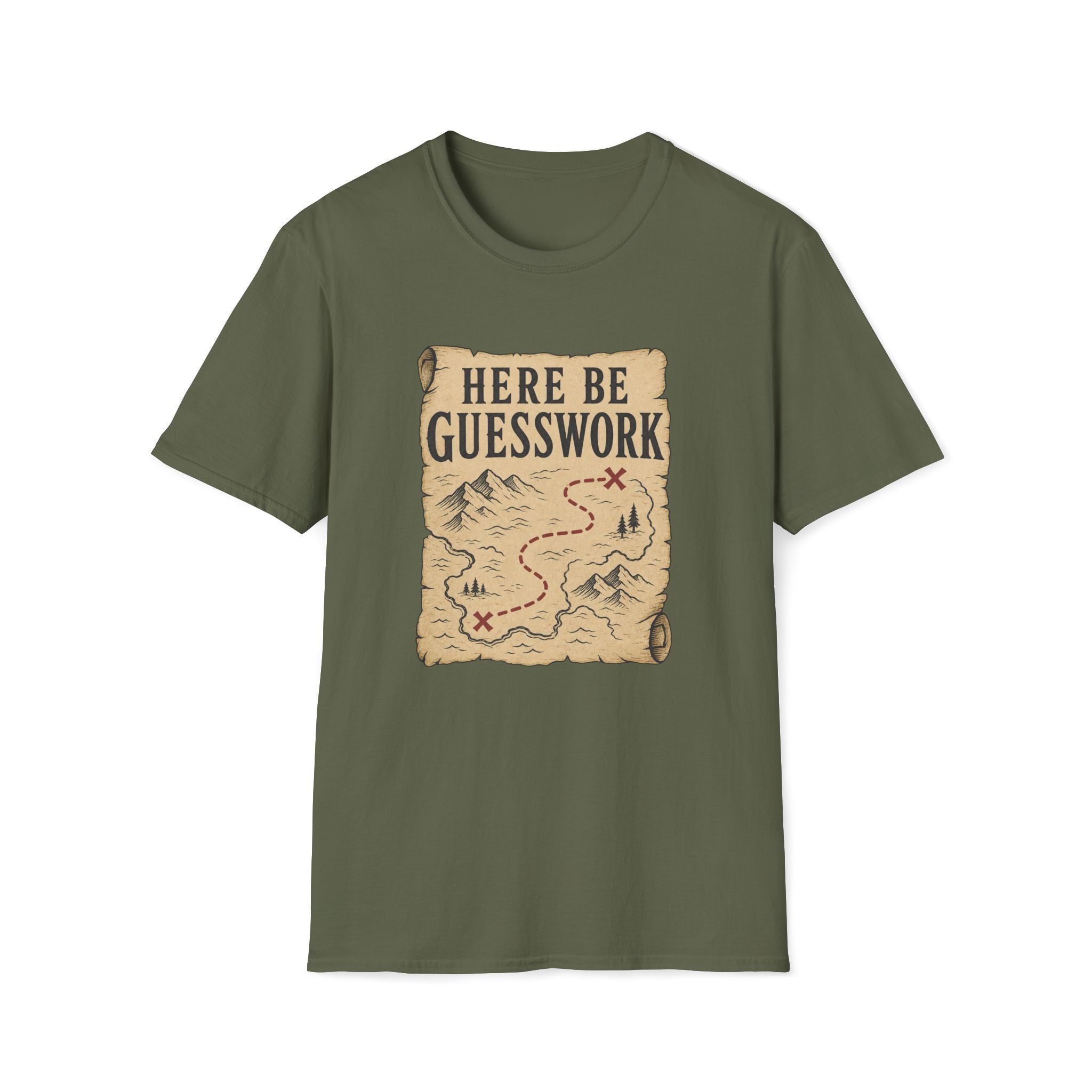 Here Be Guesswork T‑Shirt