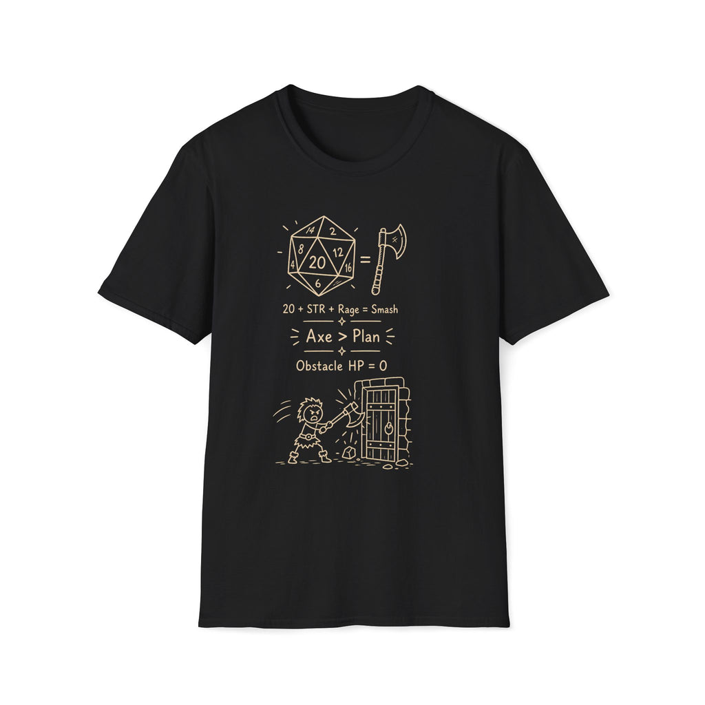 Rage Barbarian D20 T‑Shirt
