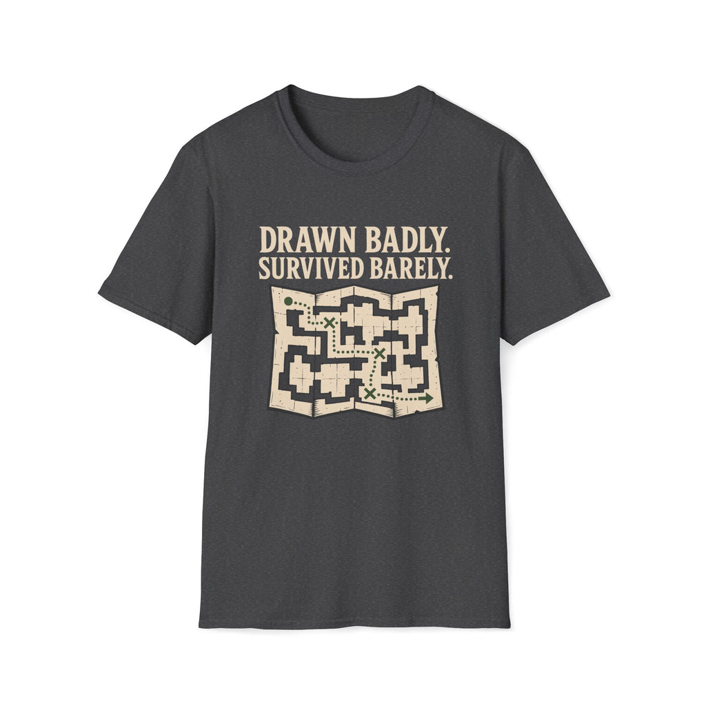 Drawn Badly, Survived Barely T‑Shirt