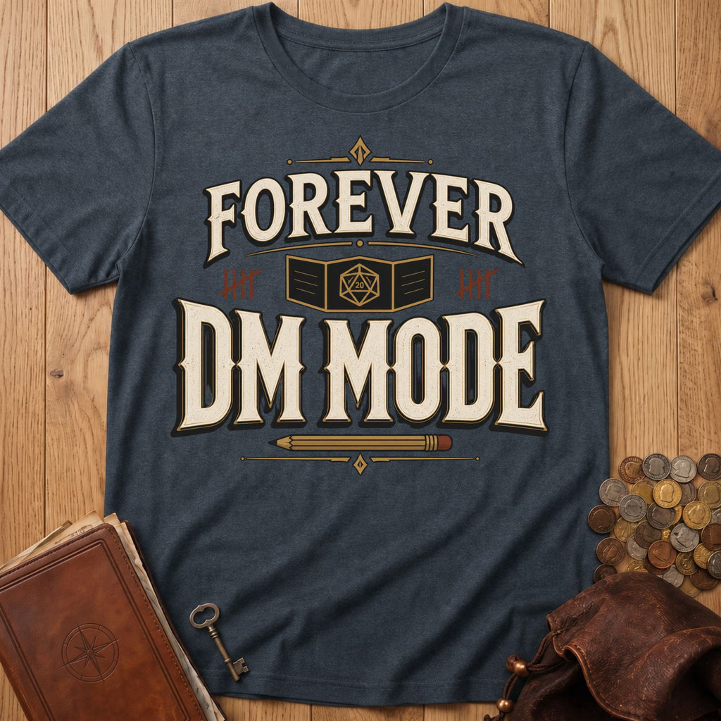 Forever DM Mode T‑Shirt in Dark Heather