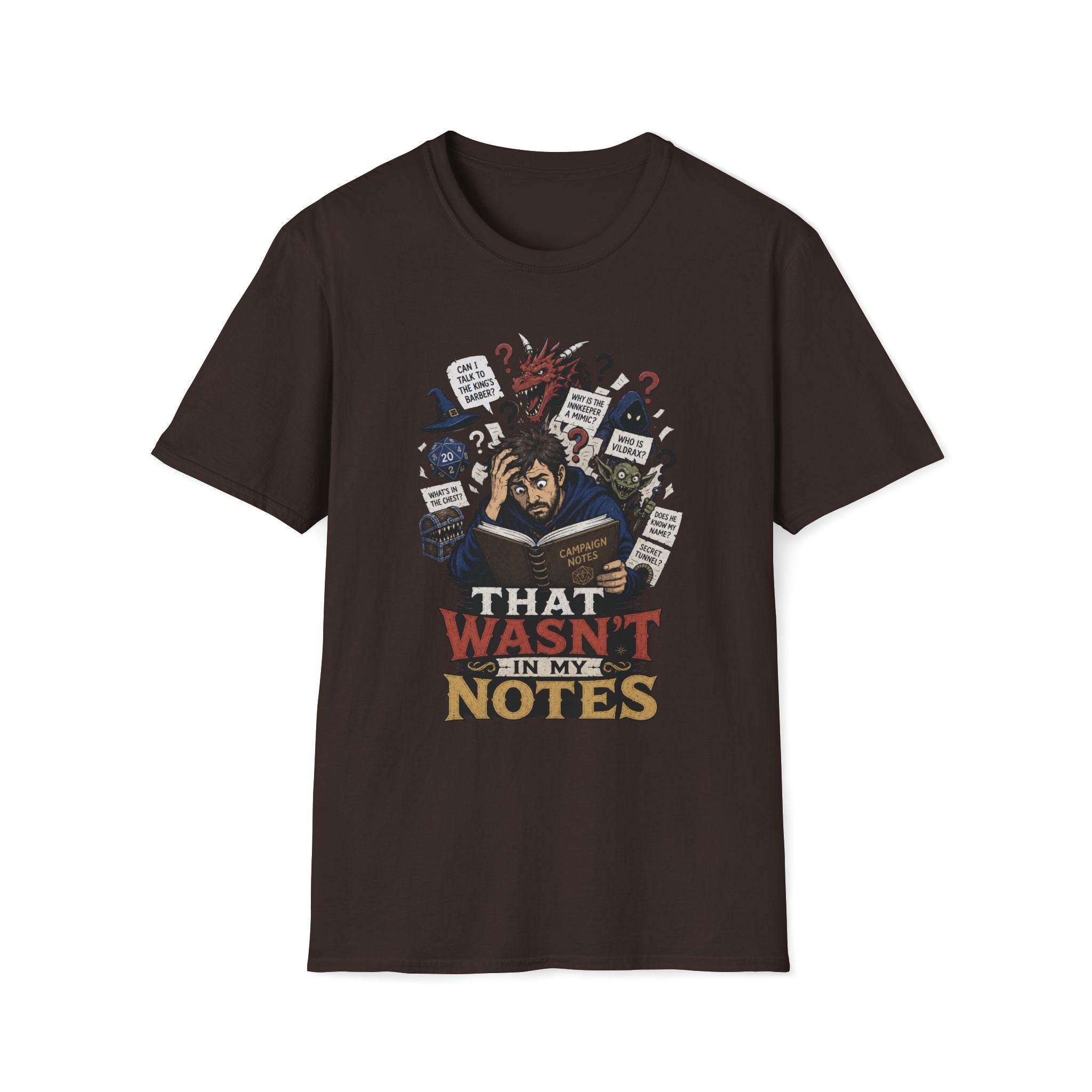 That wasn't in my note T‑Shirt