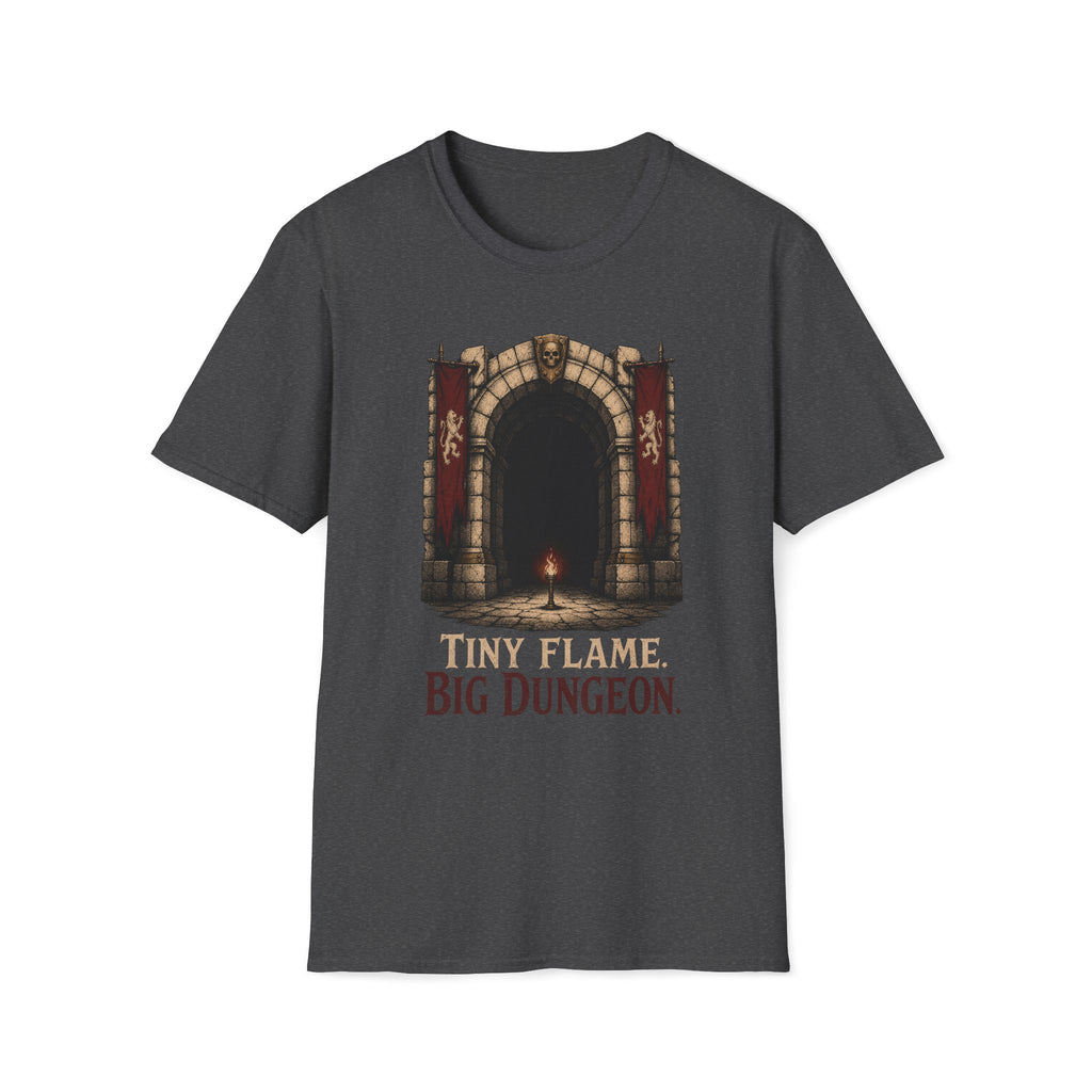 Tiny Flame Big Dungeon T‑Shirt