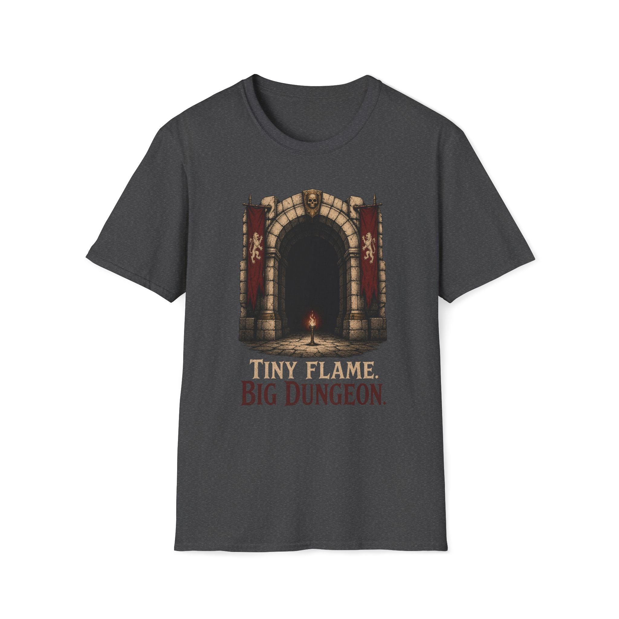 Tiny Flame Big Dungeon T‑Shirt