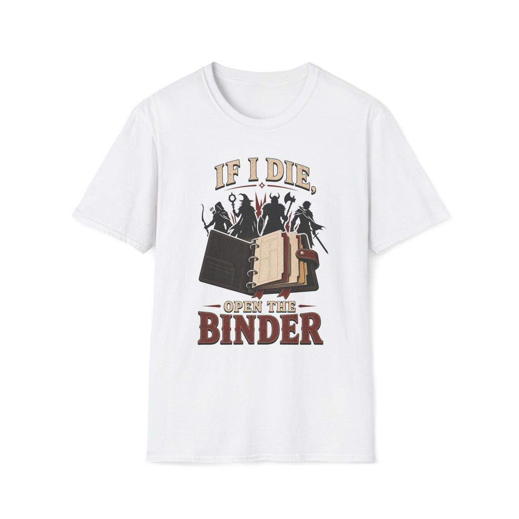 Open The Binder T‑Shirt
