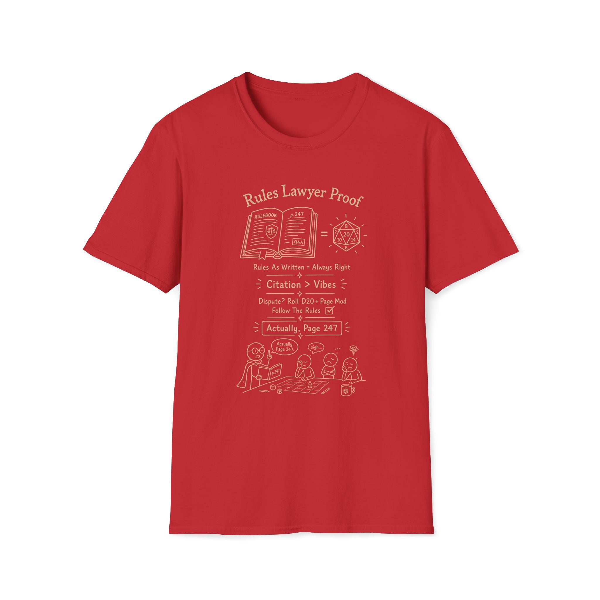 Funny Fireball Radius T‑Shirt