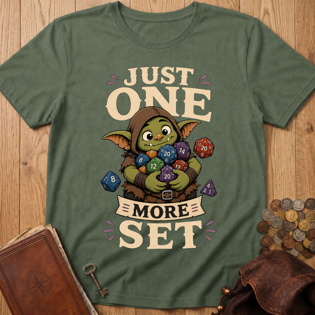 Just One More T‑Shirt in Military Green
