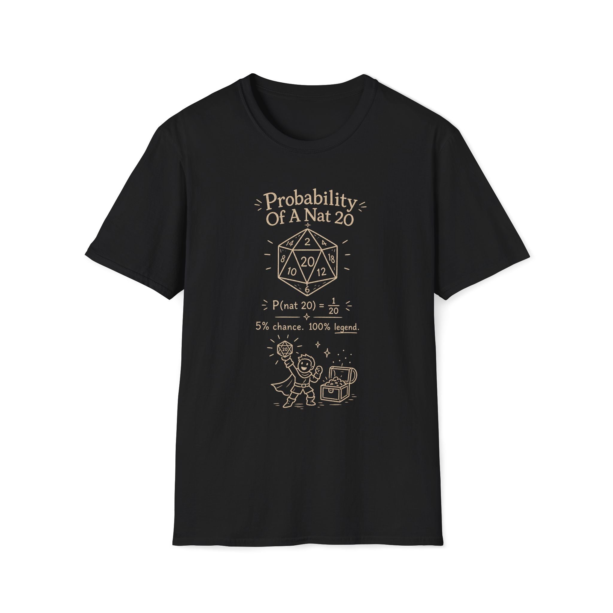 Funny Nat 20 T‑Shirt