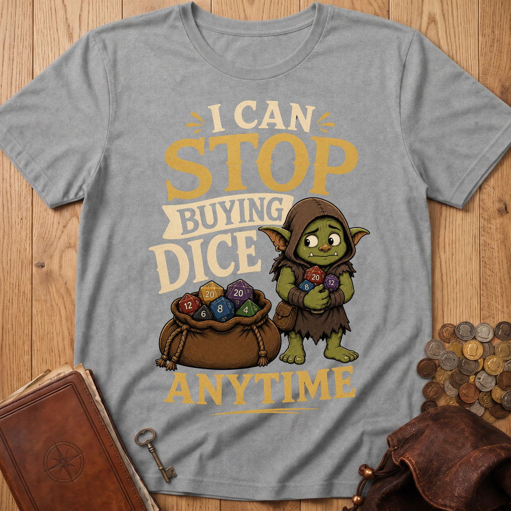 I Can Stop Buying T‑Shirt in Dark Heather