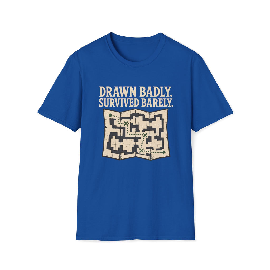 Drawn Badly, Survived Barely T‑Shirt