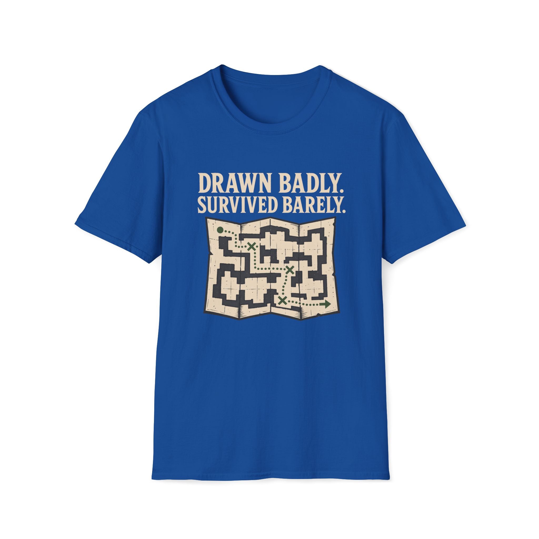 Drawn Badly, Survived Barely T‑Shirt