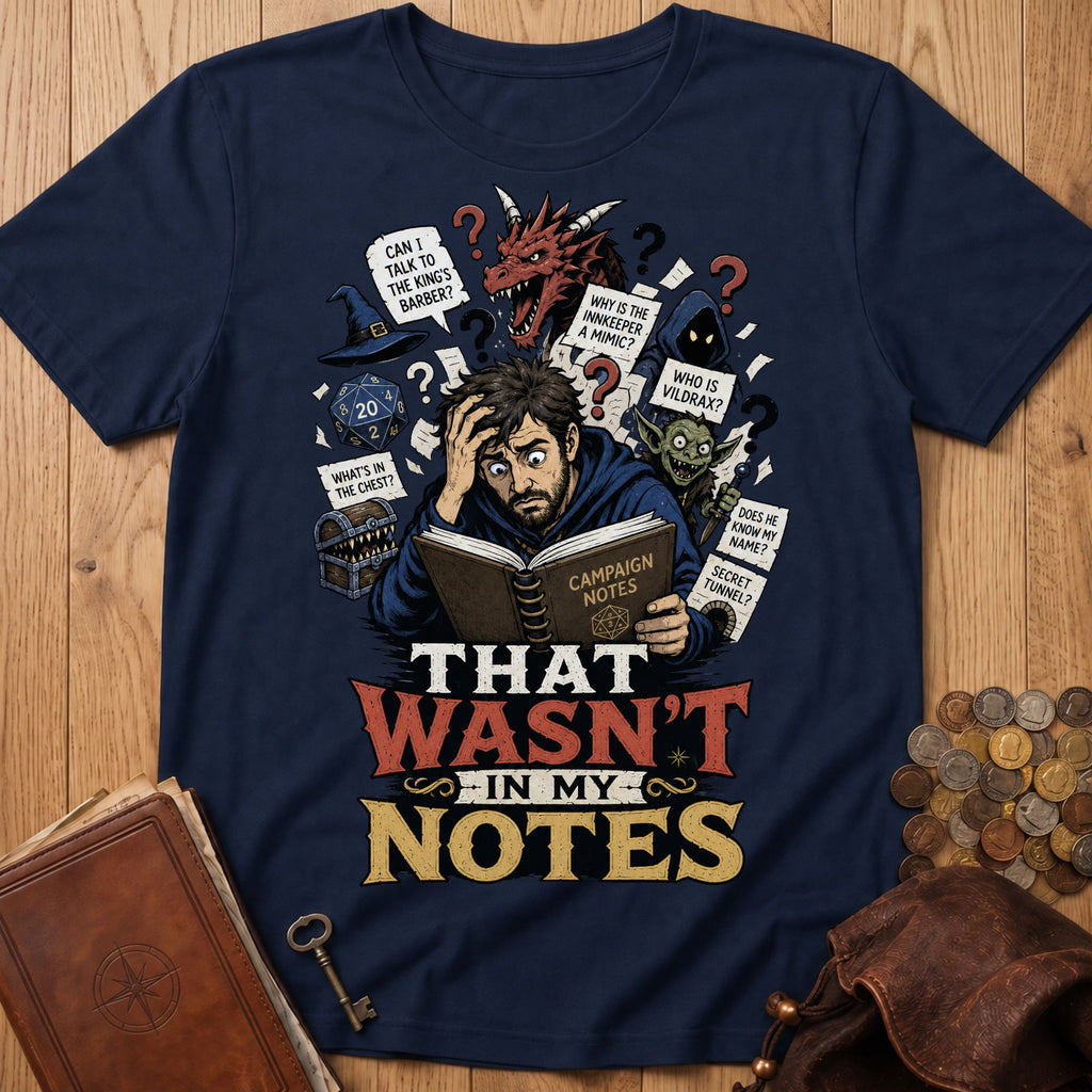 That wasn't in my note T‑Shirt in Navy