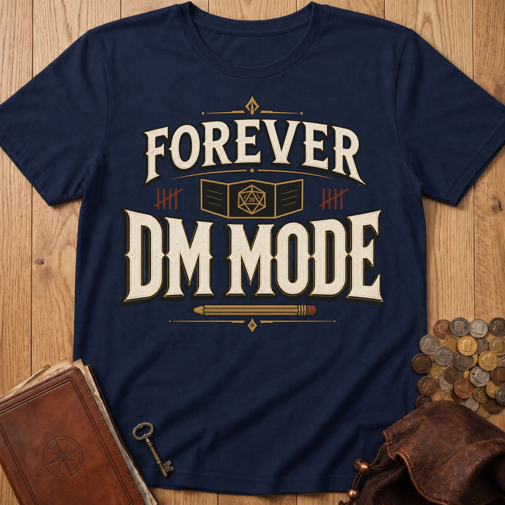 Forever DM Mode T‑Shirt in Navy
