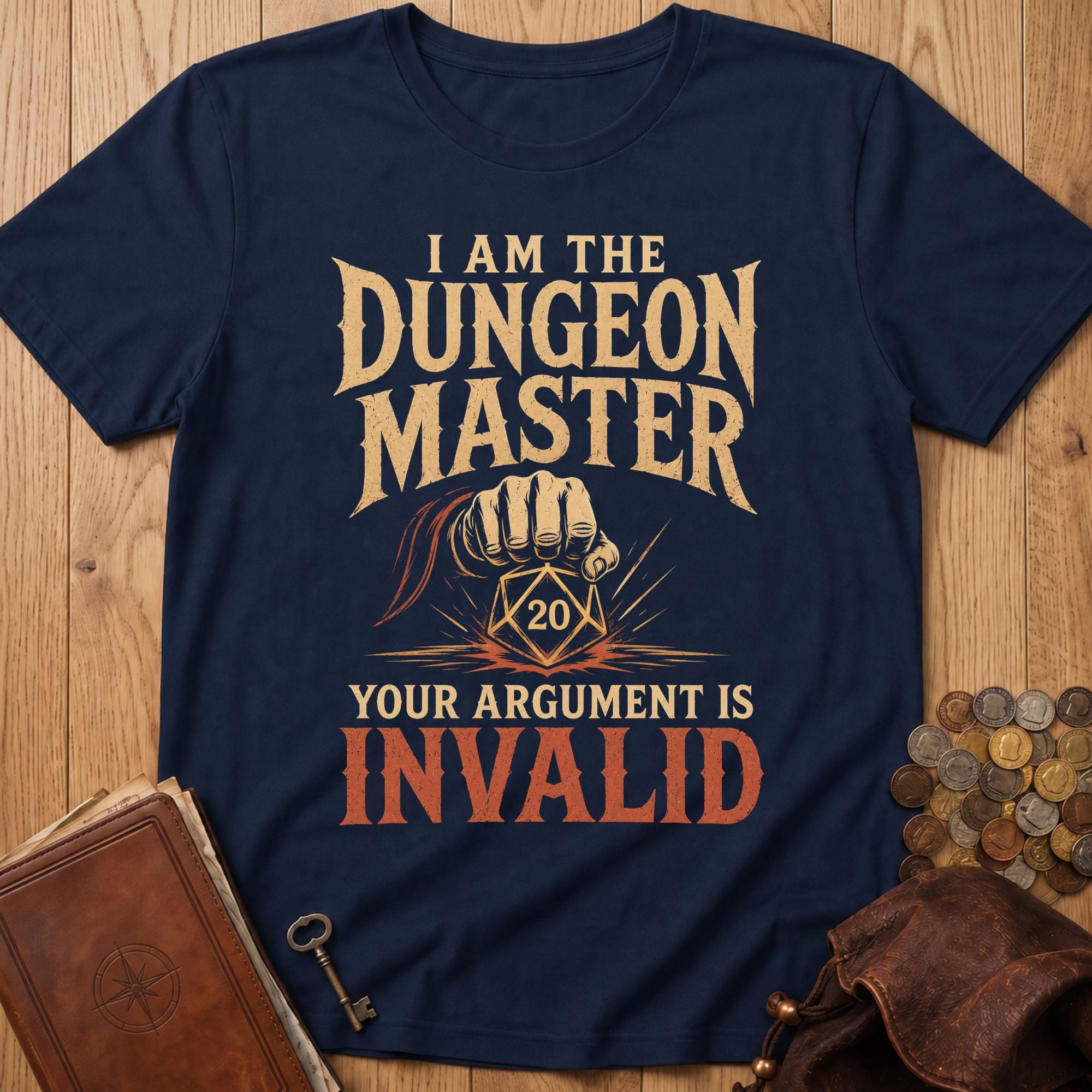 DM Argument T‑Shirt in Navy