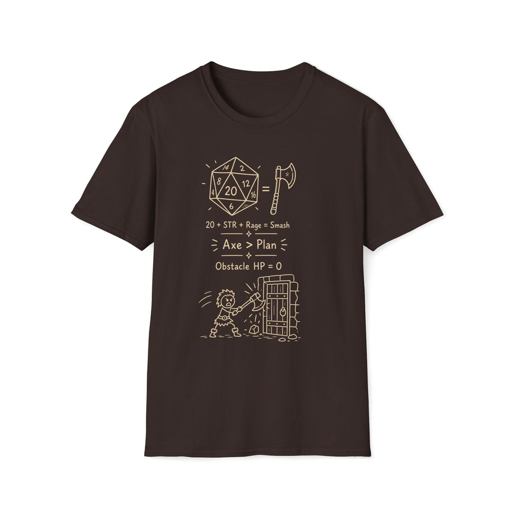 Rage Barbarian D20 T‑Shirt