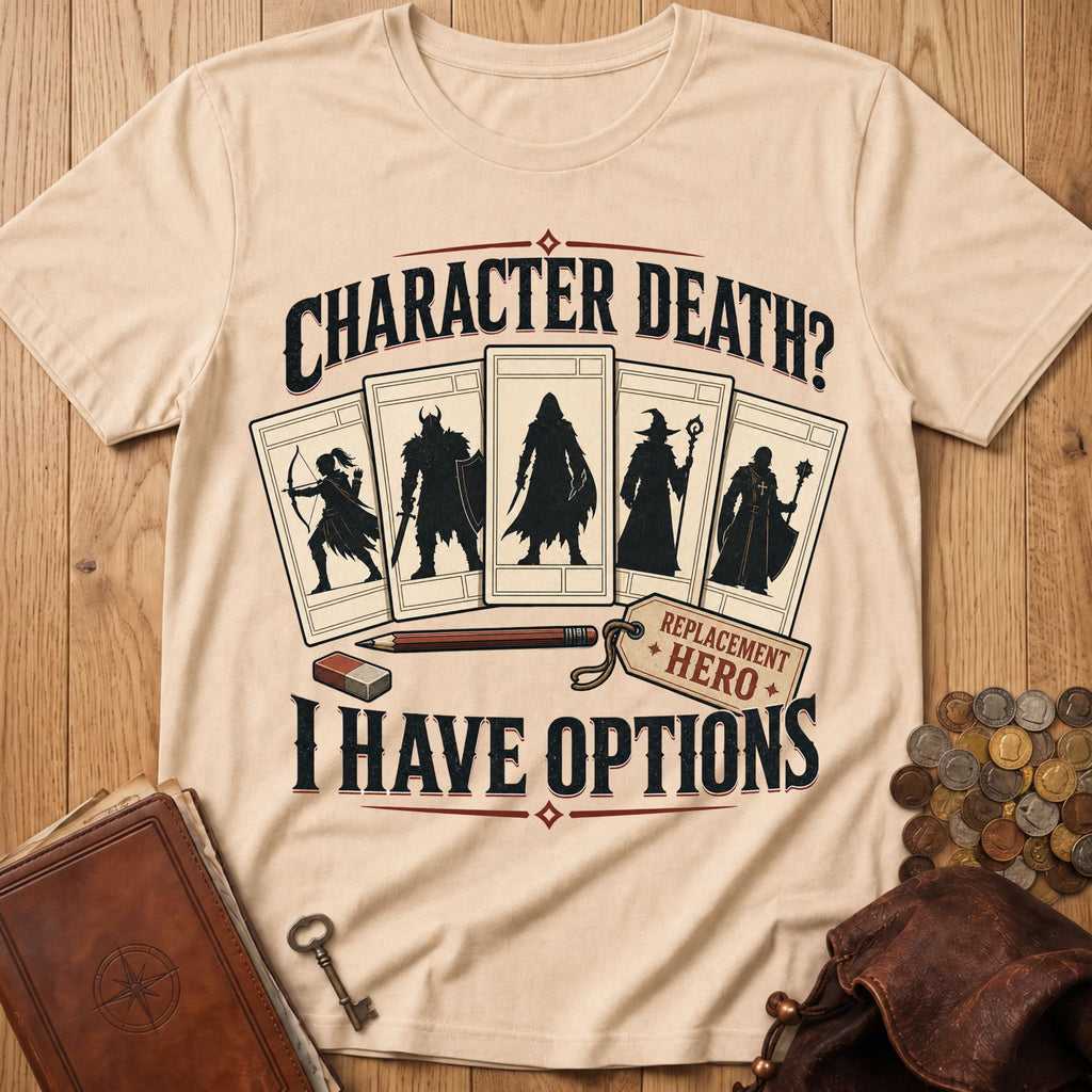 I Have Options T‑Shirt in Natural