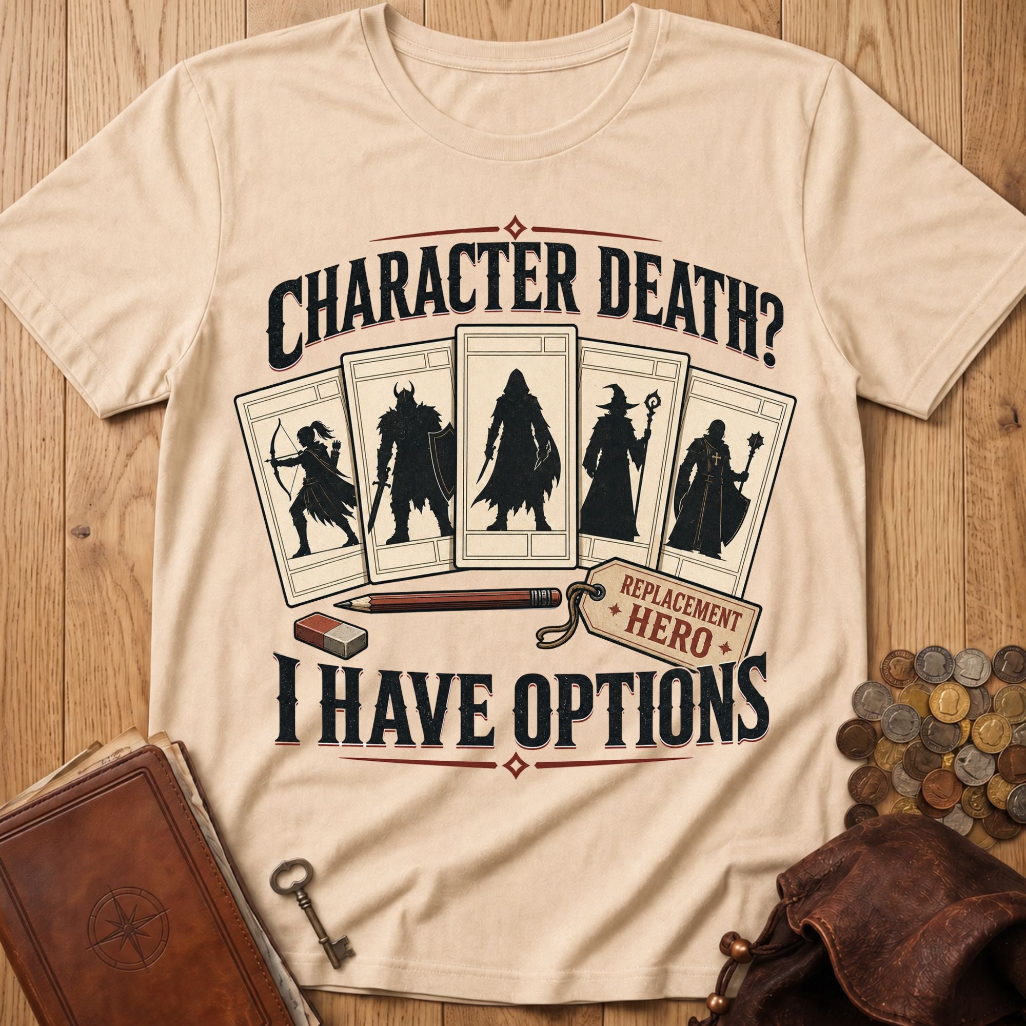 I Have Options T‑Shirt in Natural