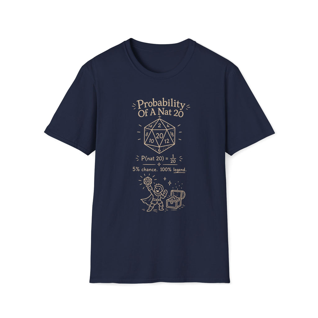 Funny Nat 20 T‑Shirt
