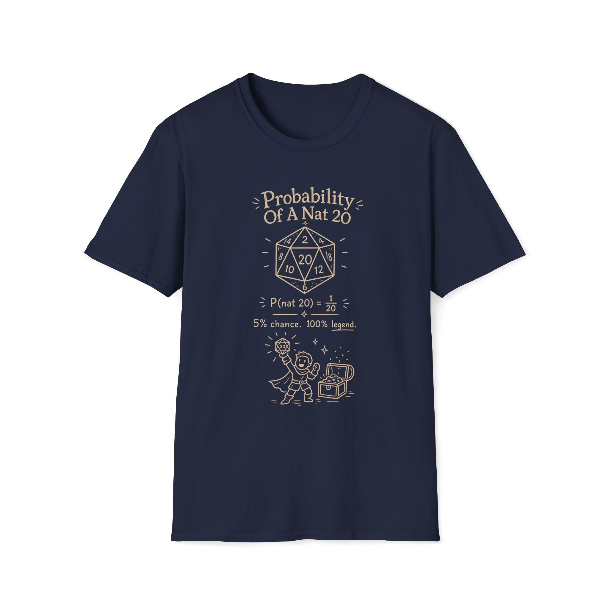 Funny Nat 20 T‑Shirt