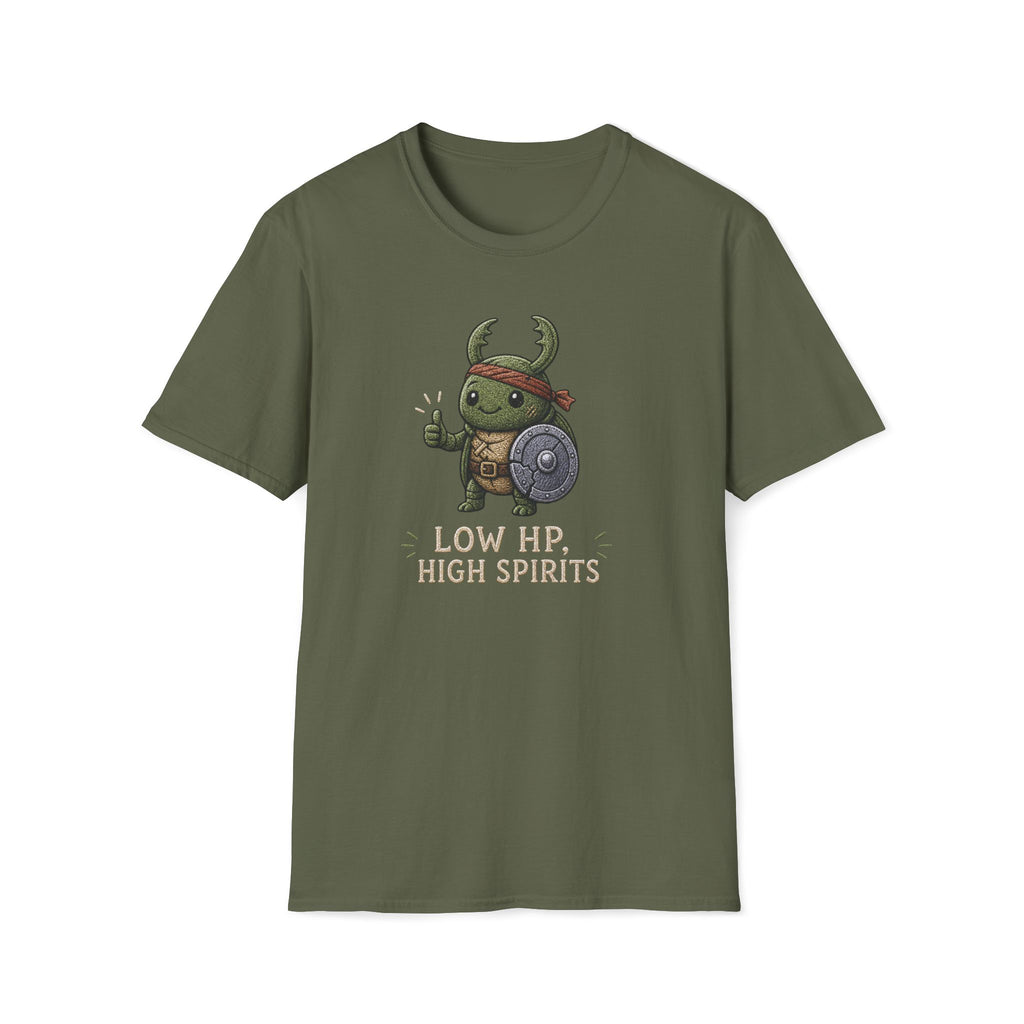Low HP, High Spirit T‑Shirt