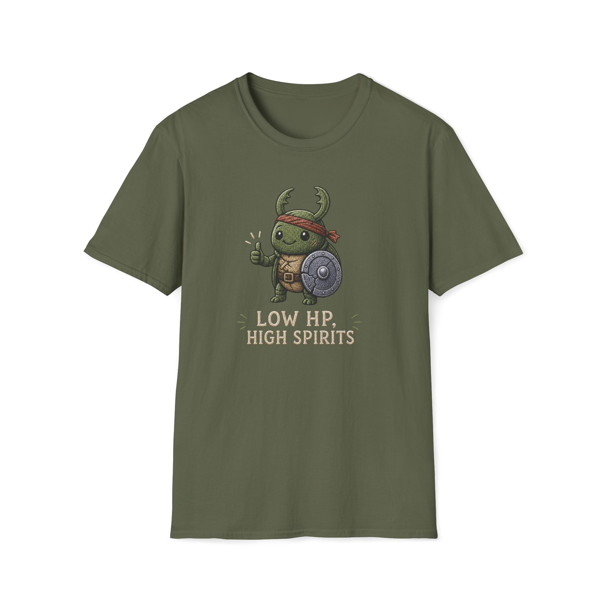 Low HP, High Spirit T‑Shirt