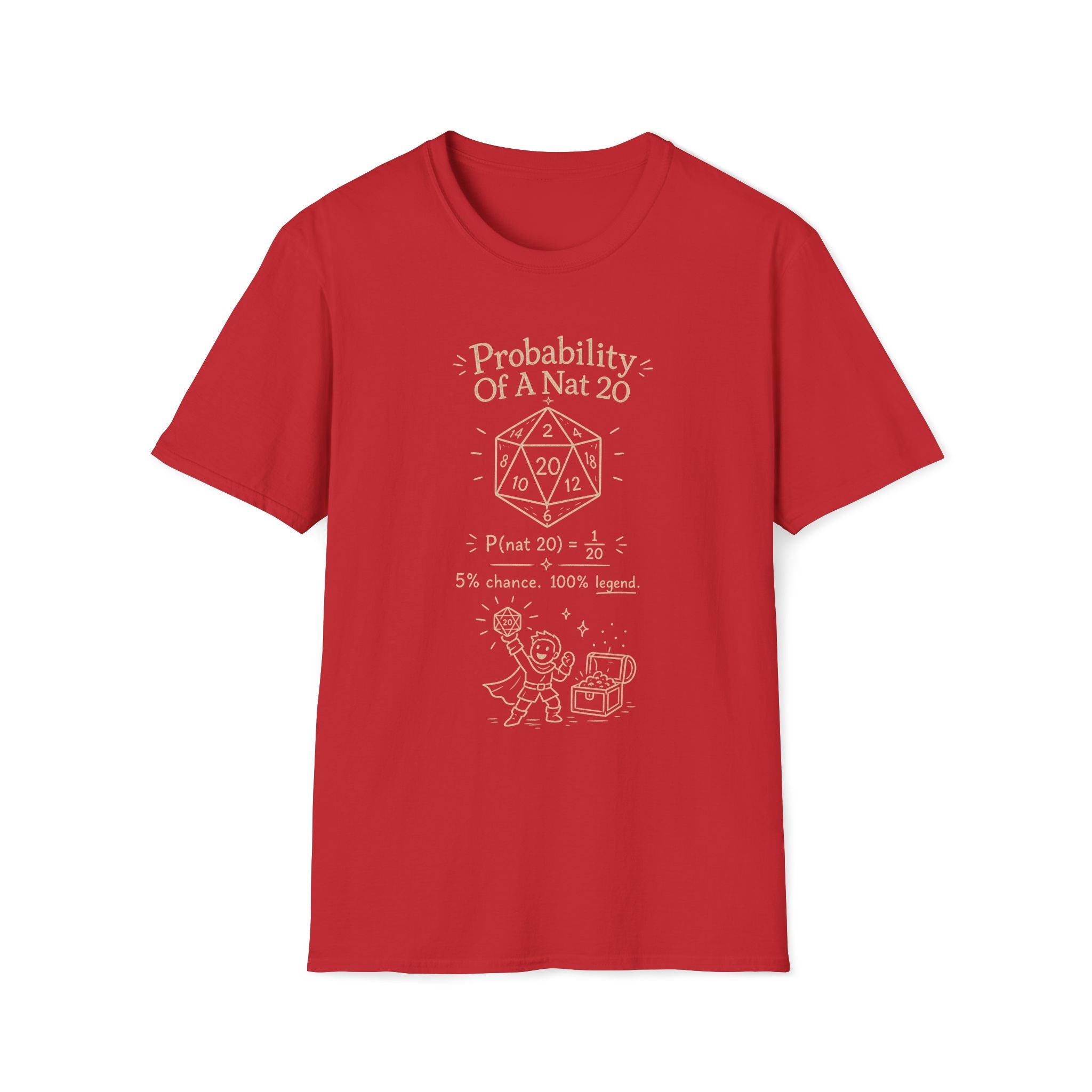 Funny Nat 20 T‑Shirt