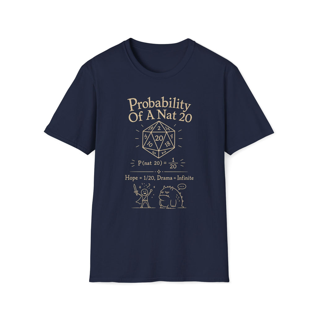 Nat 20 Probability T‑Shirt