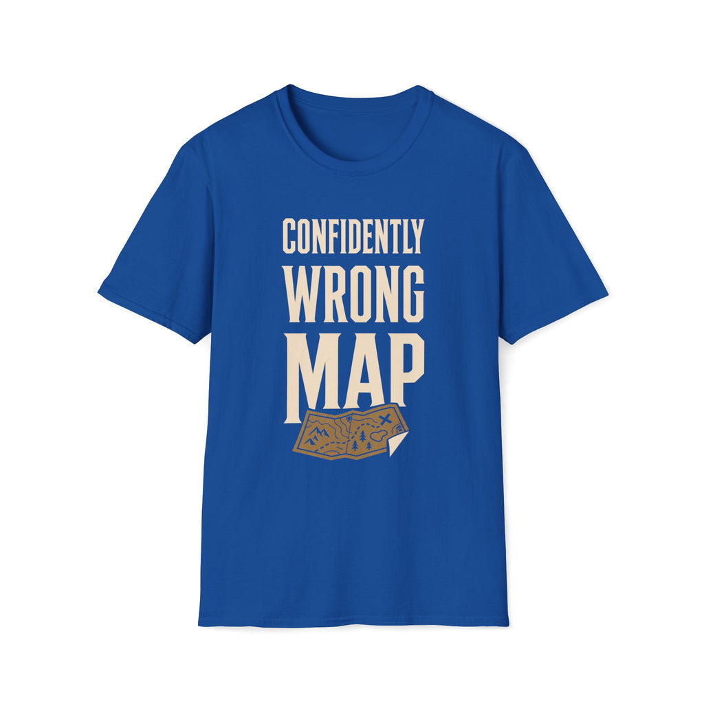 Confidently Wrong Map T‑Shirt