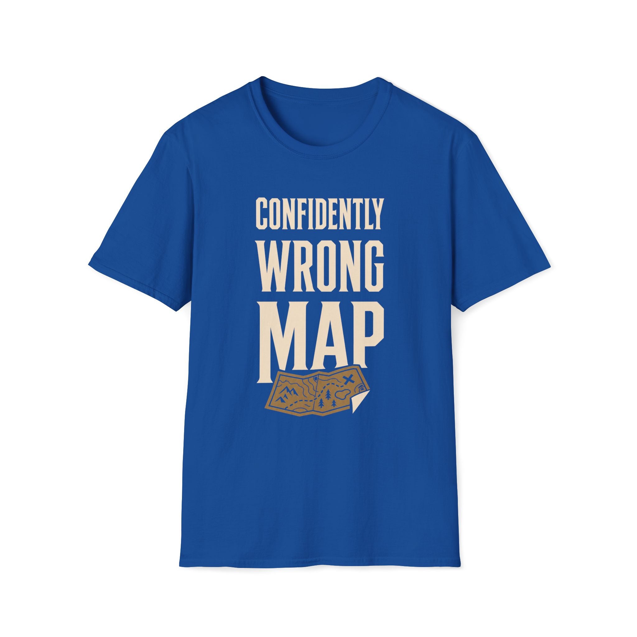 Confidently Wrong Map T‑Shirt