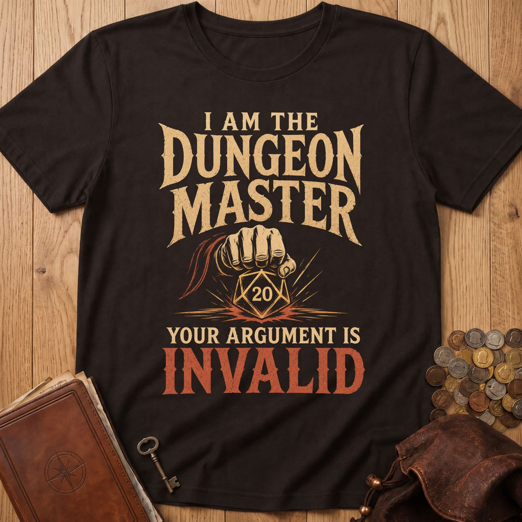 DM Argument T‑Shirt in Dark Chocolate