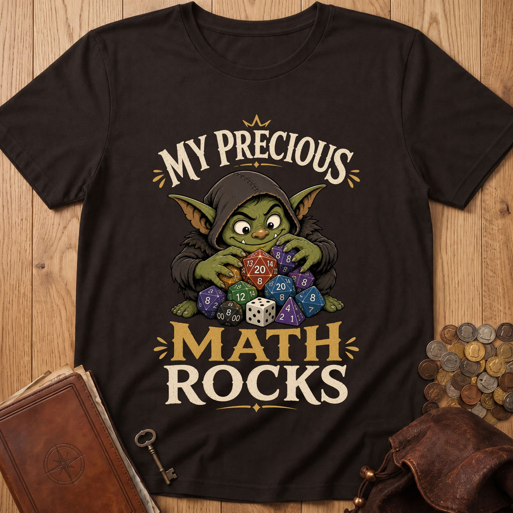 Precious Math Rock T‑Shirt in Dark Chocolate
