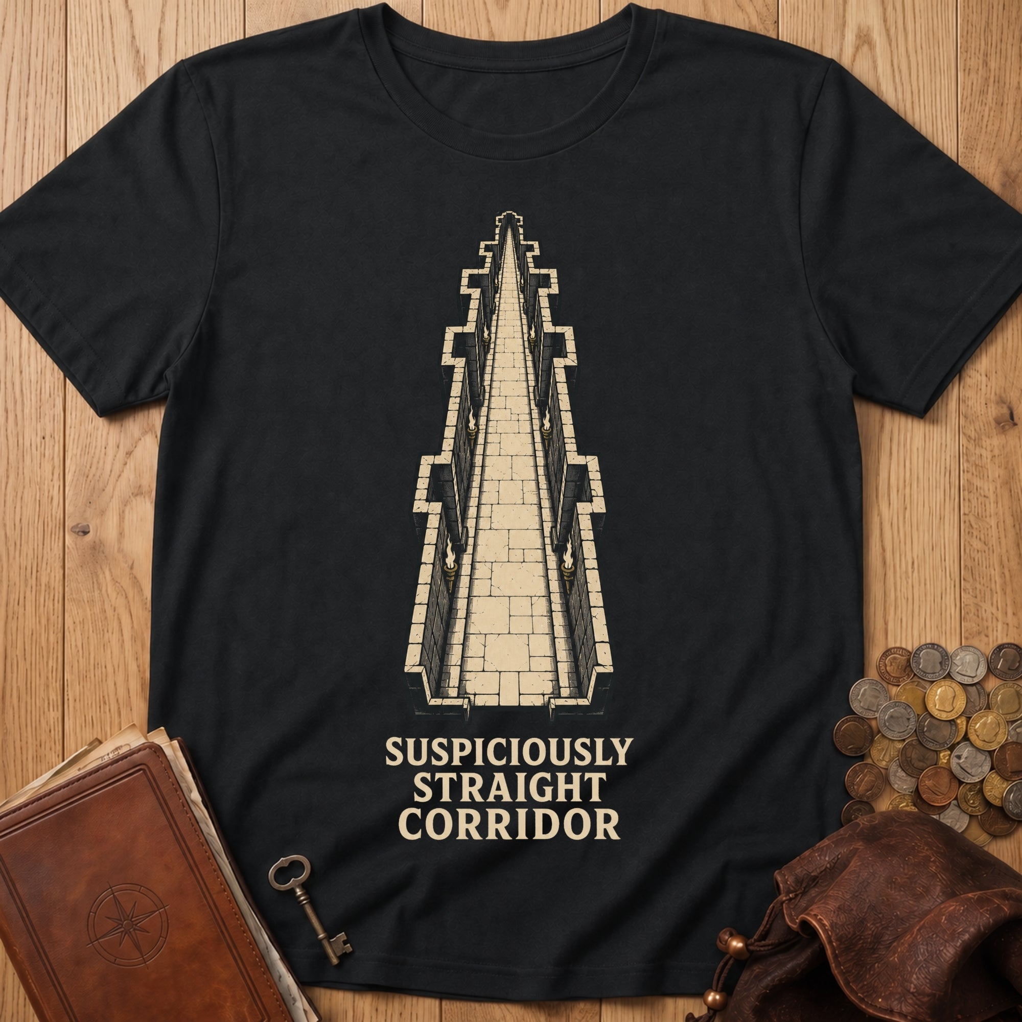 Suspicious Corrido T‑Shirt in Black