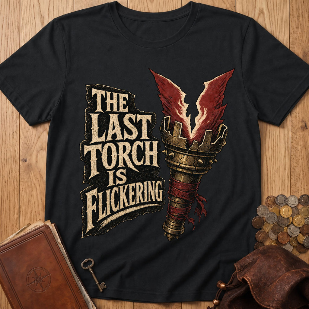 Last Torch T‑Shirt in Black