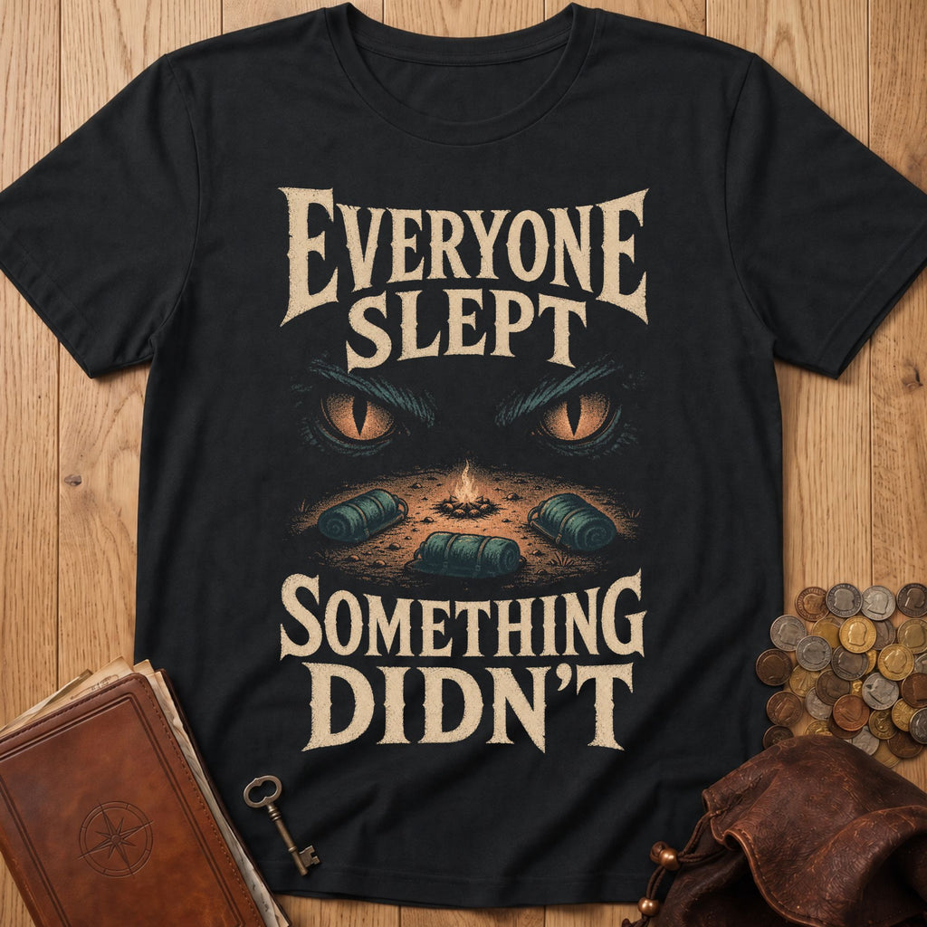 Didn’t Sleep T‑Shirt in Black