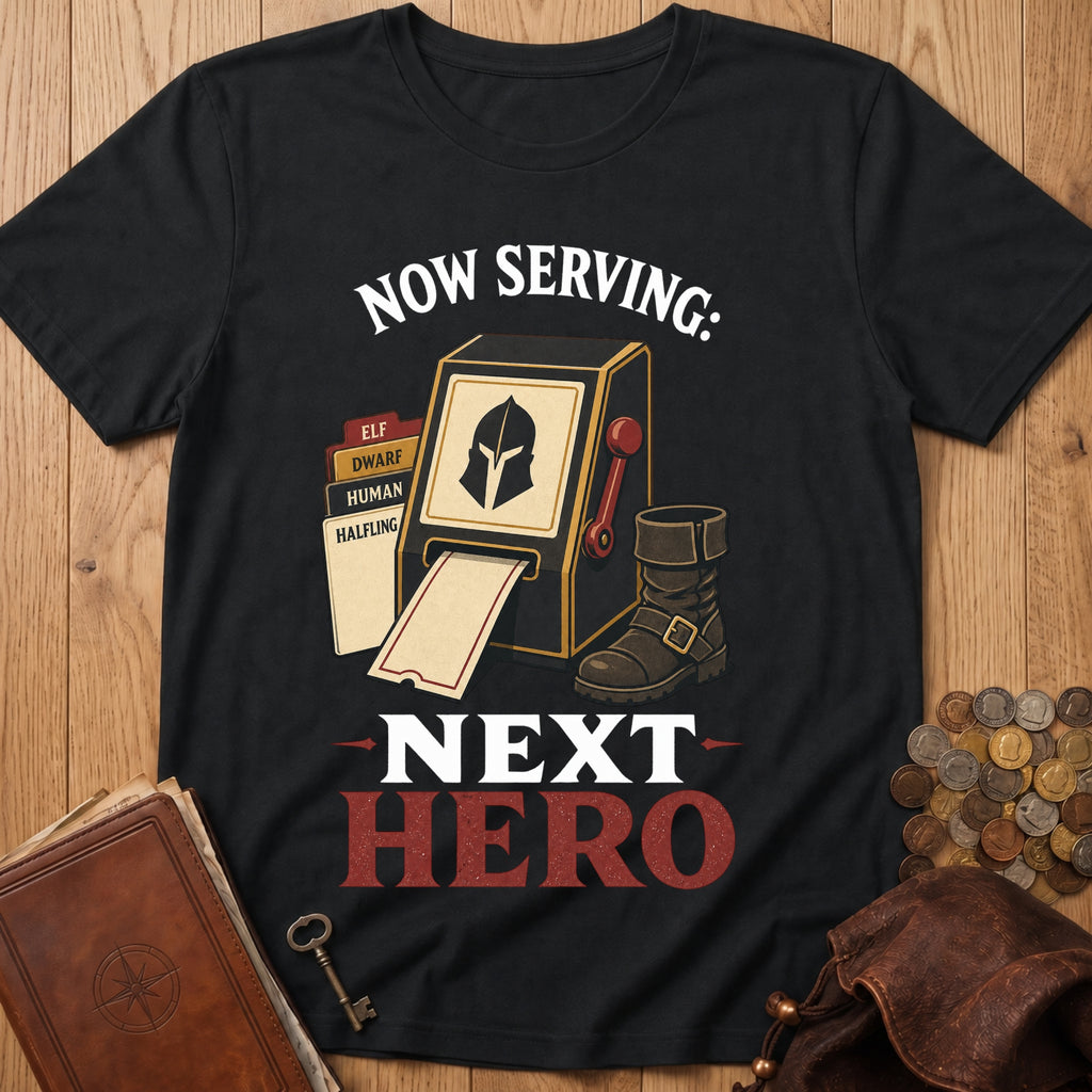 Next Hero T‑Shirt in Black